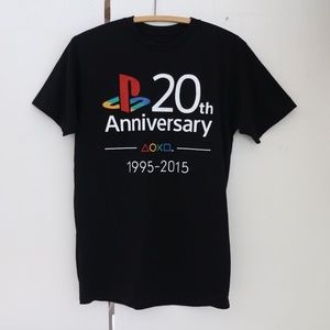 PlayStation 20th Anniversary black T-shirt